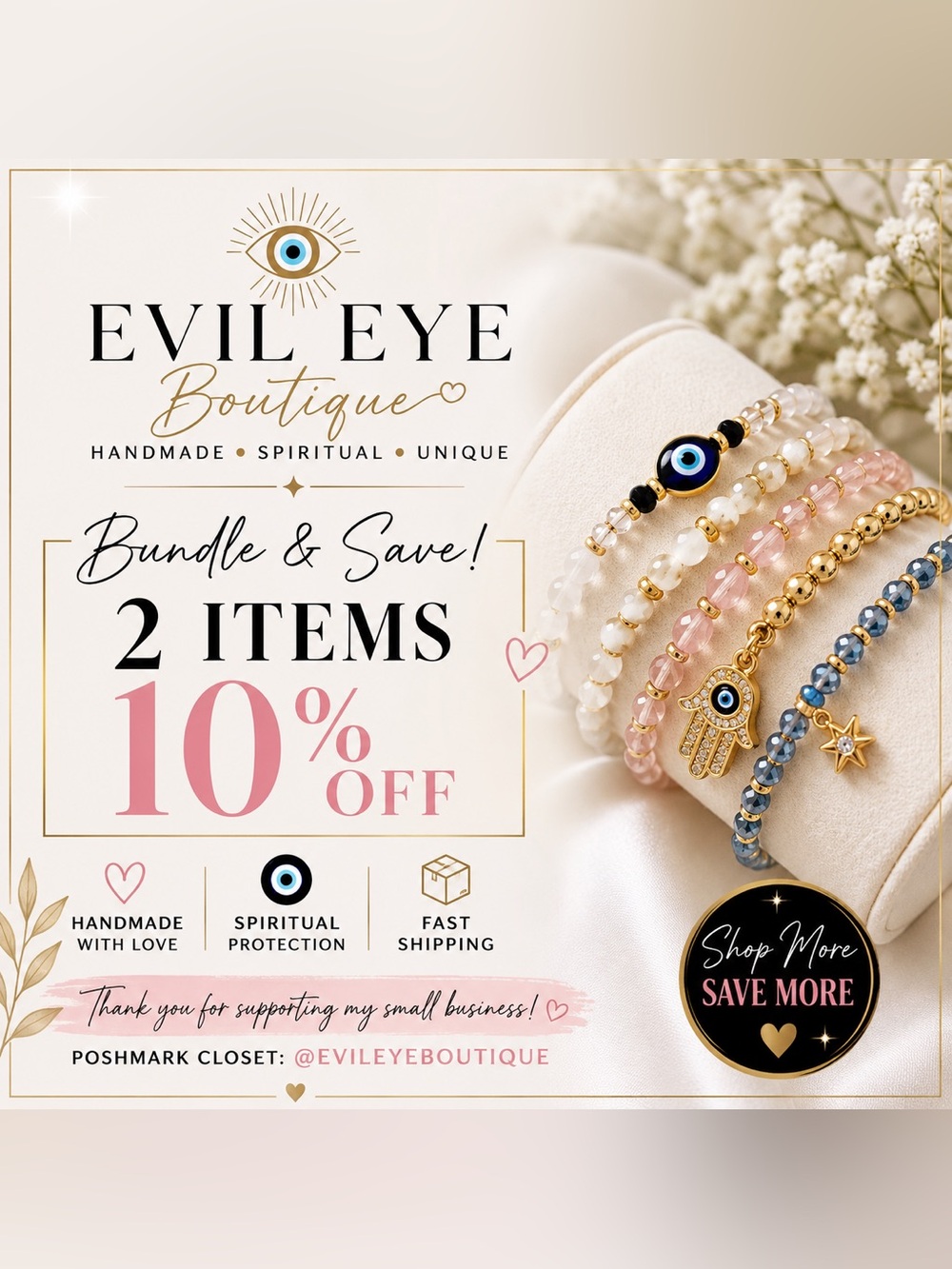 ✨ Closet Sale ✨ ✨ Bundle & Save 10% Off | Evil Eye Boutique ✨